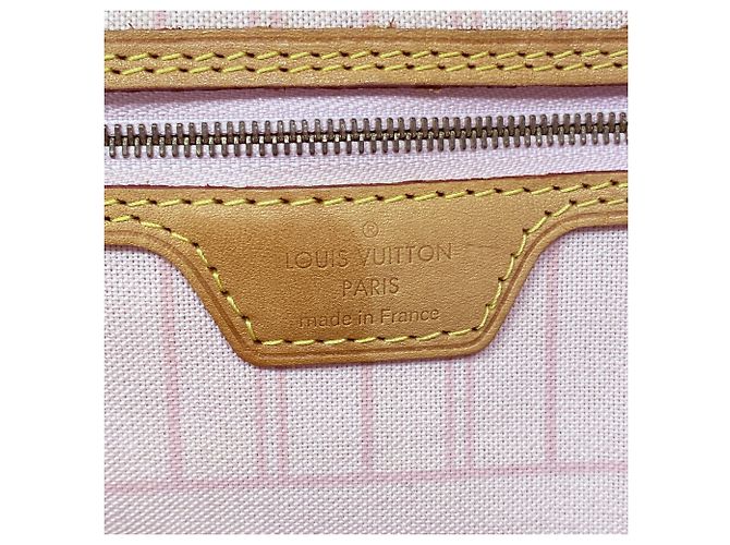 Borsa Tote Louis Vuitton Damier Azur Neverfull MM - vista 5
