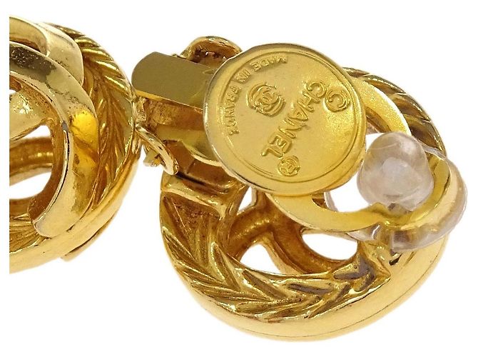 Chanel Dangle Ball Clip-On Ohrringe aus Metall - Ansicht 4