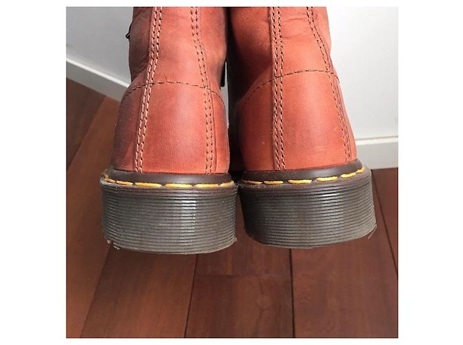 Dr. Martens botines de cuero terracotta 1460 - vista 11