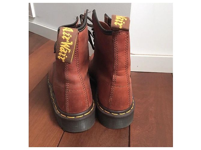 Dr. Martens botines de cuero terracotta 1460 - vista 7