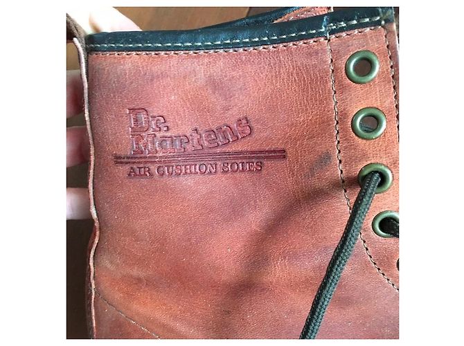 Dr. Martens botines de cuero terracotta 1460 - vista 8