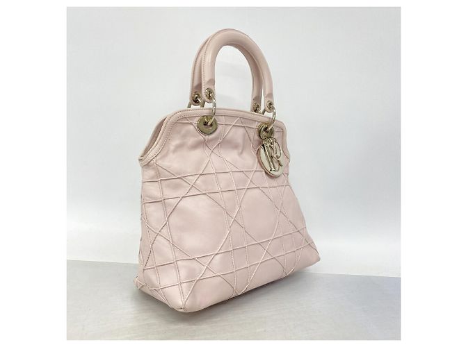 Christian Dior Handtasche aus Cannage-Leder - Ansicht 2