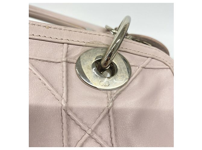 Christian Dior Handtasche aus Cannage-Leder - Ansicht 7