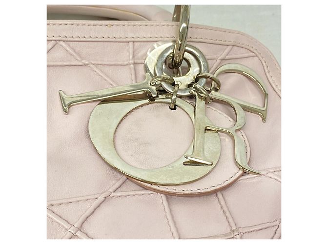 Christian Dior Handtasche aus Cannage-Leder - Ansicht 8