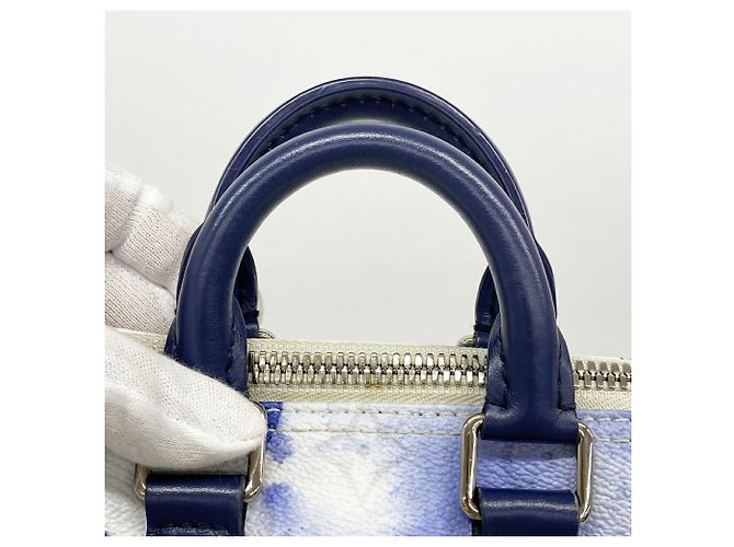 Sac à main Louis Vuitton Monogram Watercolor Keepall XS - vue 7