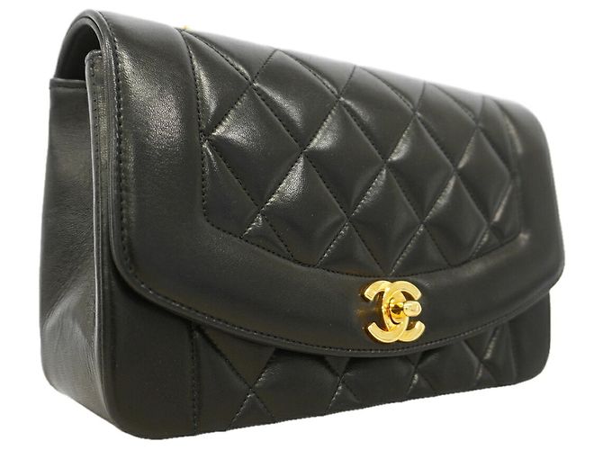 Borsa a tracolla Chanel Diana Chain - vista 2