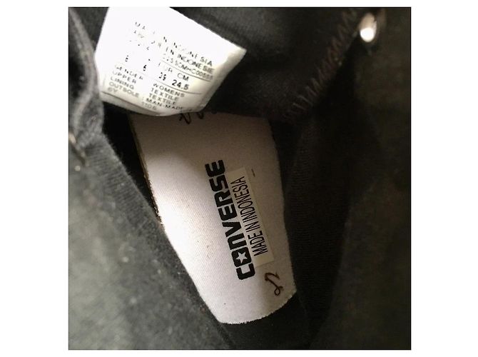 Converse All Star Montantes Argentées - vue 8
