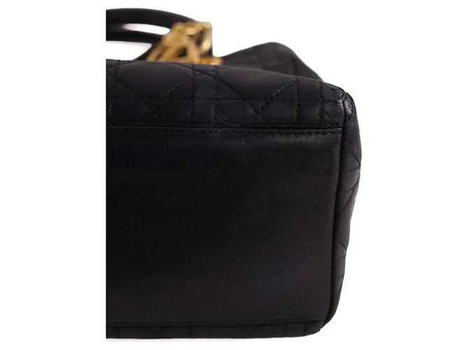 Sac à main Lady Dior noir - vue 5