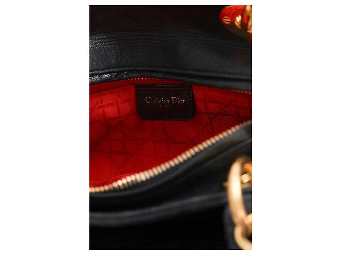 Sac à main Lady Dior noir - vue 7