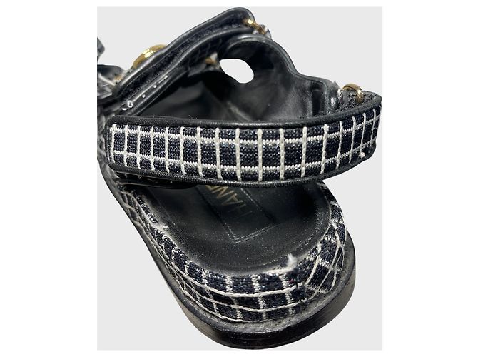 Sandali Chanel Dad neri T.37 - vista 8