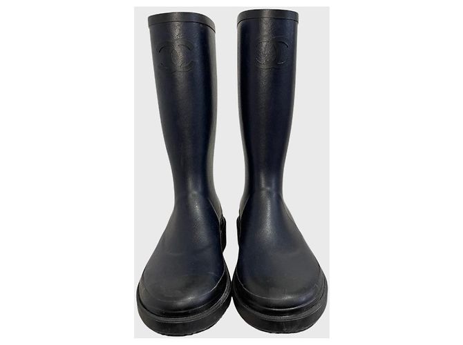 Chanel Regenstiefel T.37 - Ansicht 3
