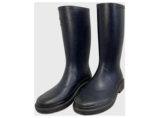 Chanel Regenstiefel T.37 - Ansicht 4