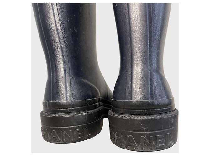 Chanel Regenstiefel T.37 - Ansicht 6