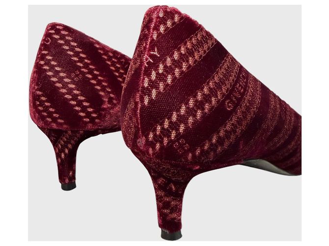 Sapatos de salto Givenchy bordeaux T.37 - vista 7