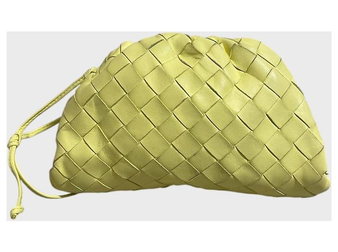 Bottega Veneta Mini Pouch Giallo - vista 2