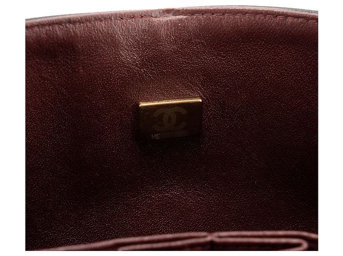 CHANEL - Borsa a tracolla Classique/Timeless 11.13 small Chanel in pelle liscia nera - vista 8