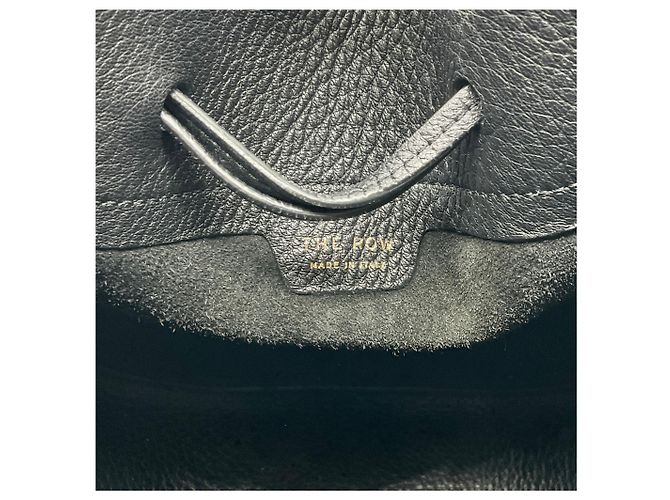 The Row Borsa Hobo Grande in Pelle Nera con Coulisse - vista 6