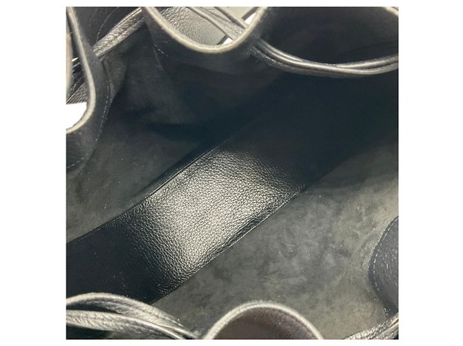 The Row Borsa Hobo Grande in Pelle Nera con Coulisse - vista 7