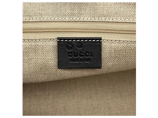 Borsa Tote Joy Grande Gucci in pelle Microguccima nera - vista 9