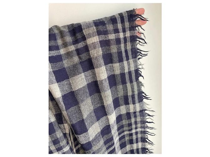 Weekend Max Mara Karierter Wollschal Etamin - Ansicht 5
