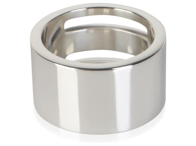 Gucci breiter Ring aus Sterlingsilber - Ansicht 4