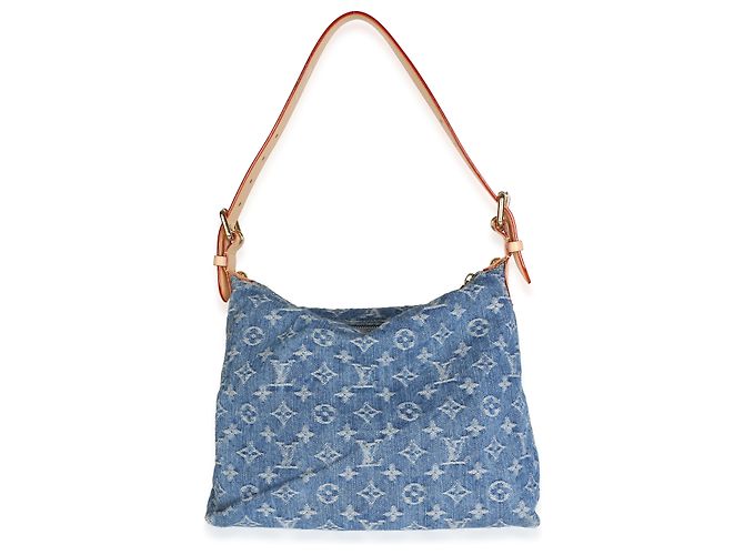 Louis Vuitton Blue Monogram Denim Baggy PM NM - vista 2