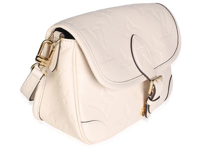 Louis Vuitton Cream Giant Monogram Empreinte Diane - vista 2