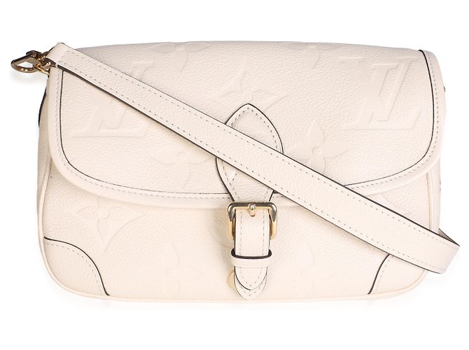 Louis Vuitton Cream Giant Monogram Empreinte Diane - vista 3