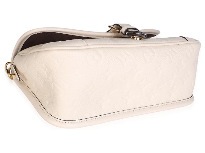Louis Vuitton Cream Giant Monogram Empreinte Diane - vista 5