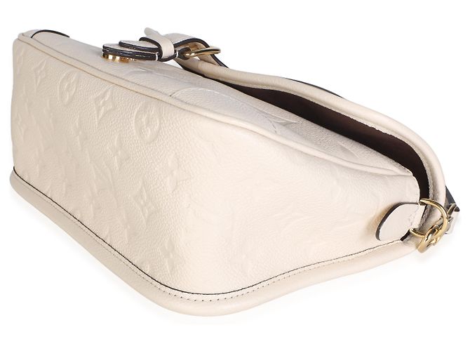 Louis Vuitton Cream Giant Monogram Empreinte Diane - vista 7