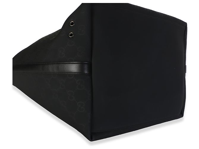 Dionysus Borsa Tote Large Edge Gucci in gomma embossed nera - vista 5