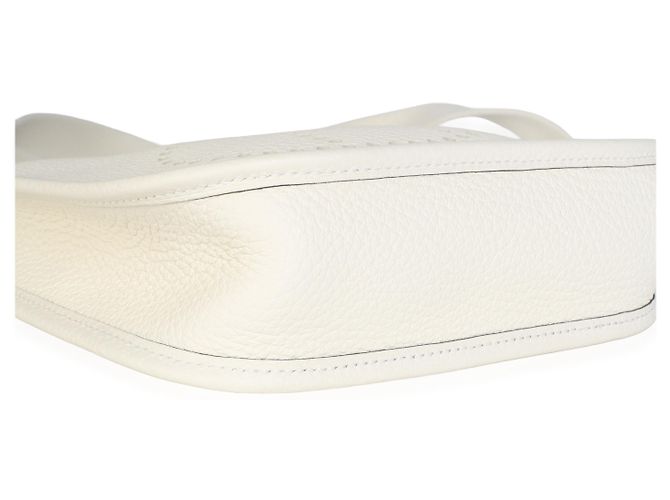 Hermès Cream Clemence Mini Evelyne TPM 16 GHW - vue 7
