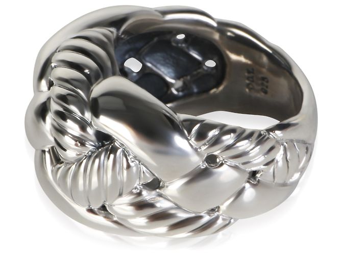 Anillo trenzado de plata esterlina David Yurman - vista 3