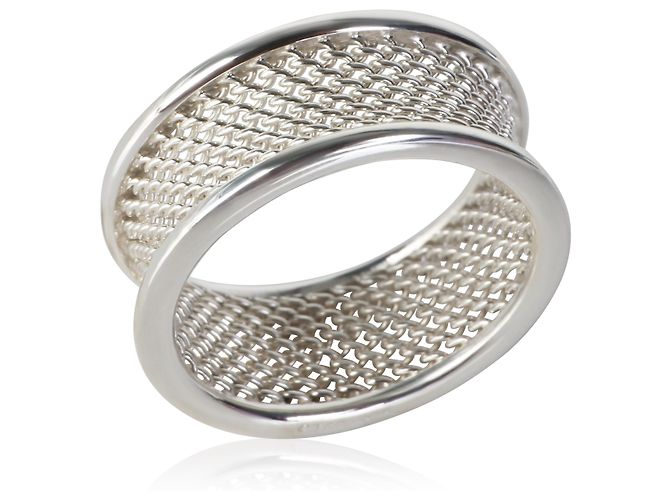 Anel Mesh em prata esterlina Tiffany & Co. - vista 2