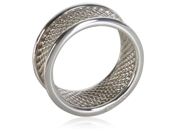 Anel Mesh em prata esterlina Tiffany & Co. - vista 4