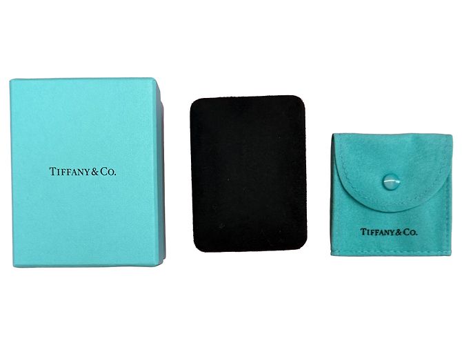 Pendente a Goccia Circlet in Platino e Diamanti Tiffany & Co. - vista 4
