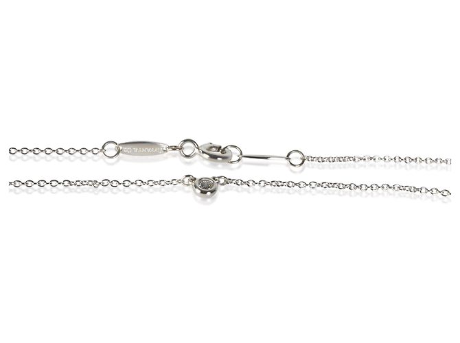 Pendente Tiffany & Co. Elsa Peretti Diamond By The Yard in argento sterling e diamante - vista 2