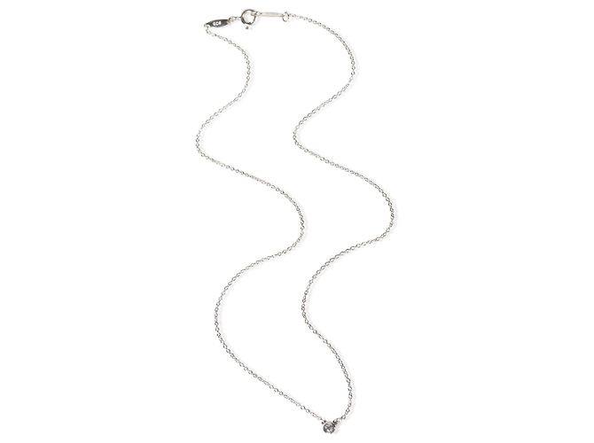 Pendente Tiffany & Co. Elsa Peretti Diamond By The Yard in argento sterling e diamante - vista 3