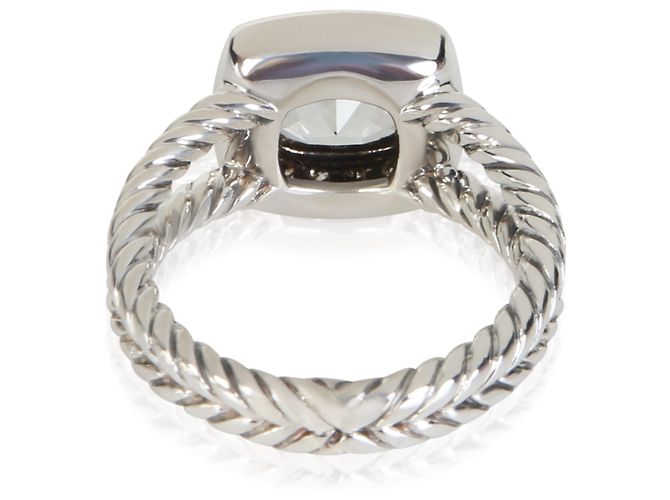 David Yurman Petite Albion Ring aus Sterlingsilber, Prasiolith und Diamanten - Ansicht 5