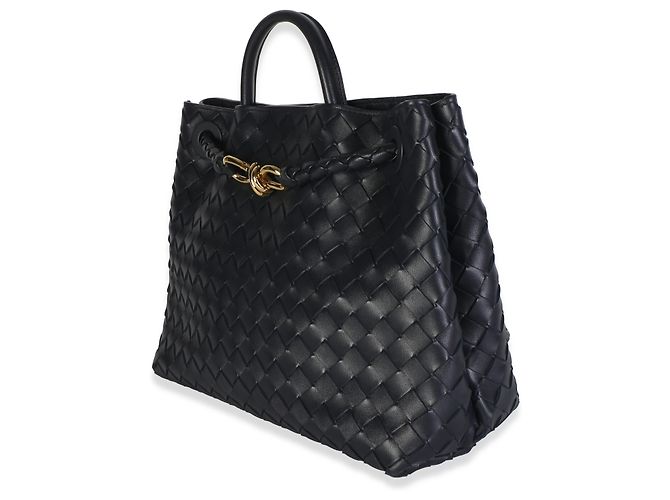 Bottega Veneta Shadow Intrecciato Nappa Medium Andiamo - vista 3