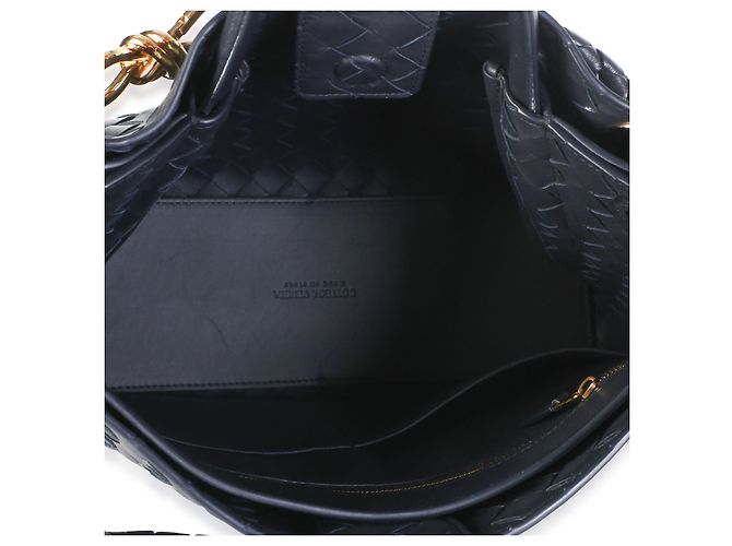 Bottega Veneta Shadow Intrecciato Nappa Medium Andiamo - vista 5