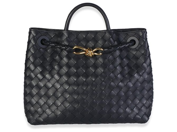 Bottega Veneta Shadow Intrecciato Nappa Medium Andiamo - vista 8