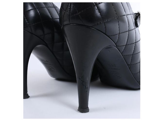Timeless Chanel Coco Mark Matelassé Pumps 36.5C G30981 - Ansicht 10