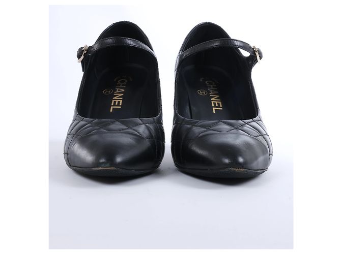 Timeless Chanel Coco Mark Matelassé Pumps 36.5C G30981 - Ansicht 5