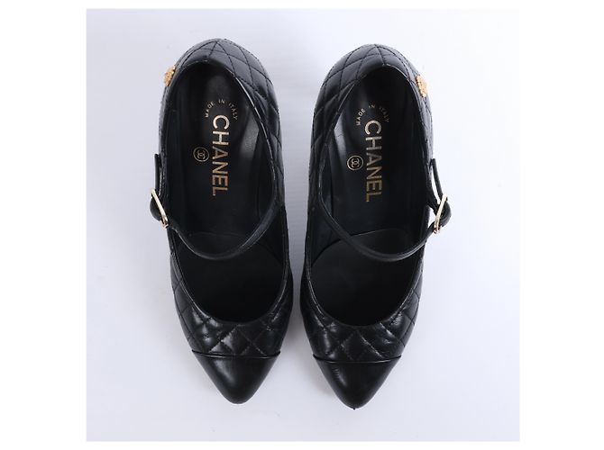 Timeless Chanel Coco Mark Matelassé Pumps 36.5C G30981 - Ansicht 6