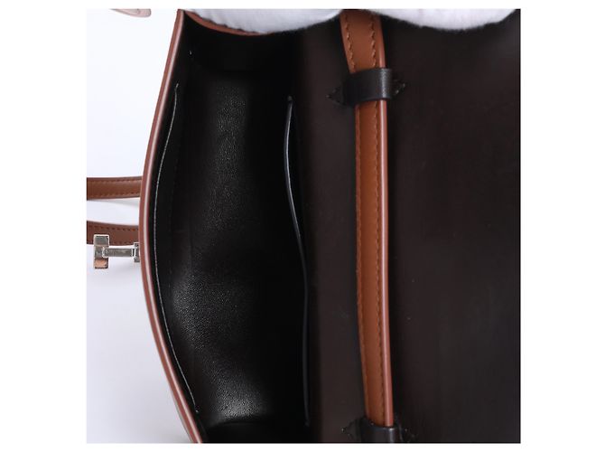 Bolso de hombro de piel Sofia de The Row en Brown - vista 10