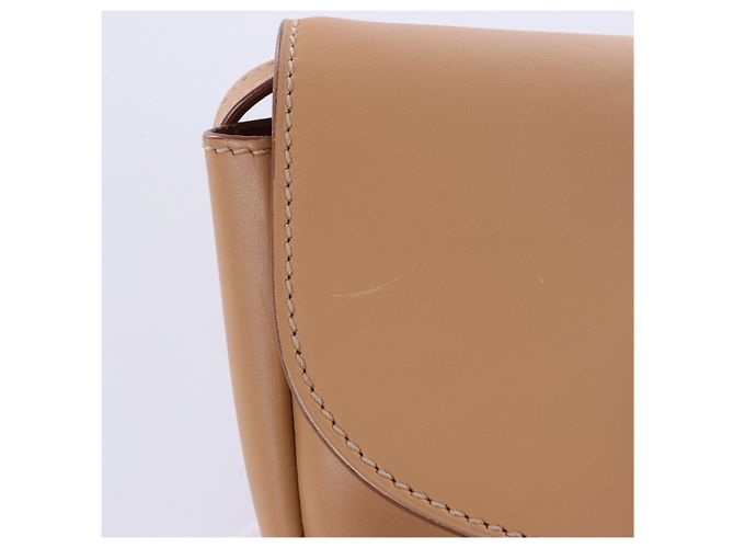 Autre Marque Borsa a tracolla Saint Laurent Paris Kaia in pelle Beige - vista 9