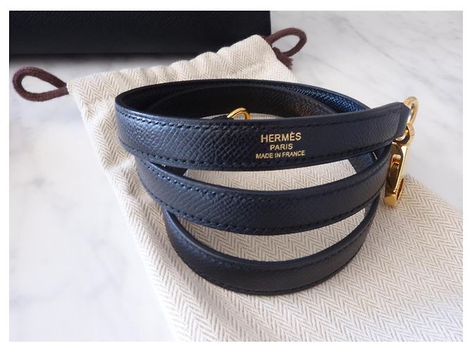 Borsa Hermès Kelly II Sellier 25 Veau Epsom Noir - vista 19