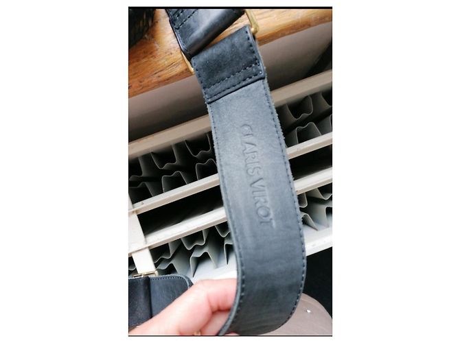 Claris Virot Schultertasche Schwarz Pythonleder - Ansicht 3