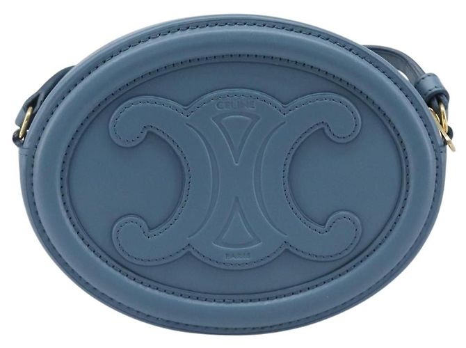 Céline Celine Triomphe Oval Leather Mini - vue 2